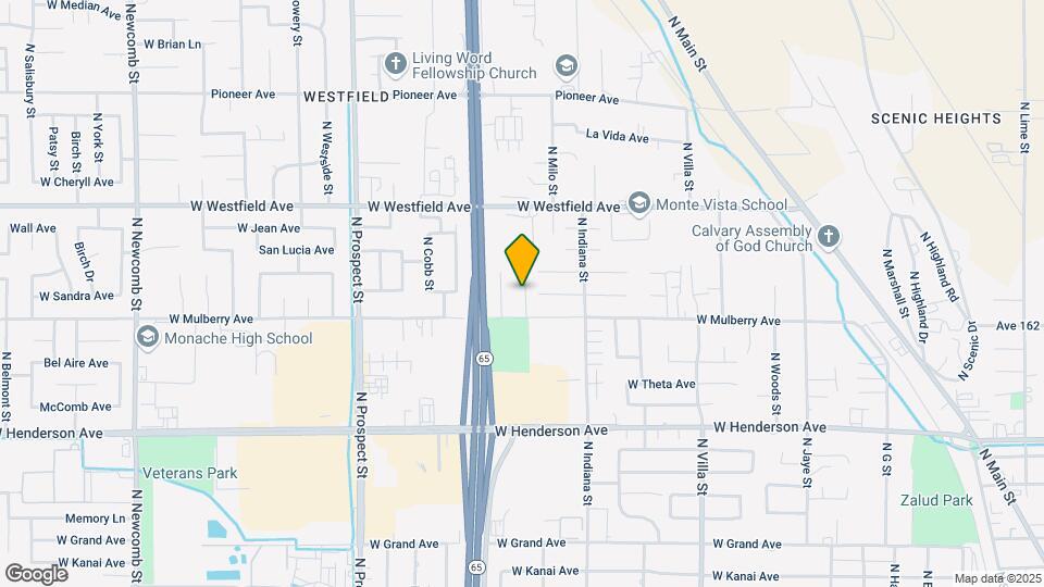 1035 N Wisconsin Way Map and Location Details