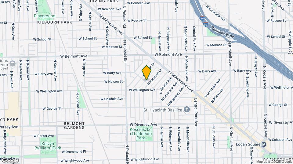 3910 W Barry Ave Map and Location Details