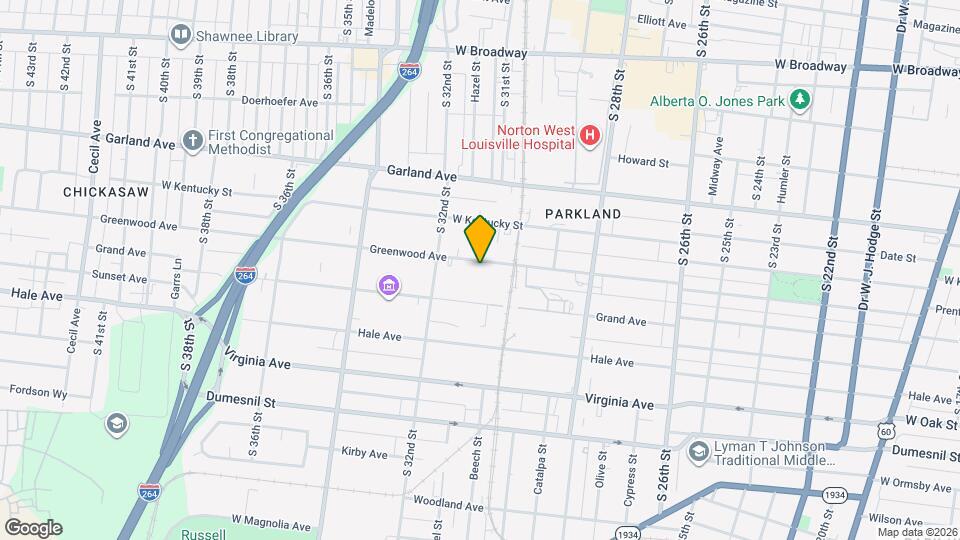 3030 Greenwood Ave Mapa y Detalles de la Ubicación