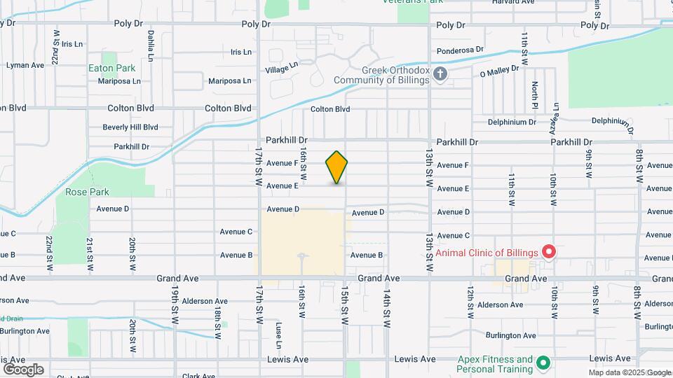 1510 Avenue E Map and Location Details