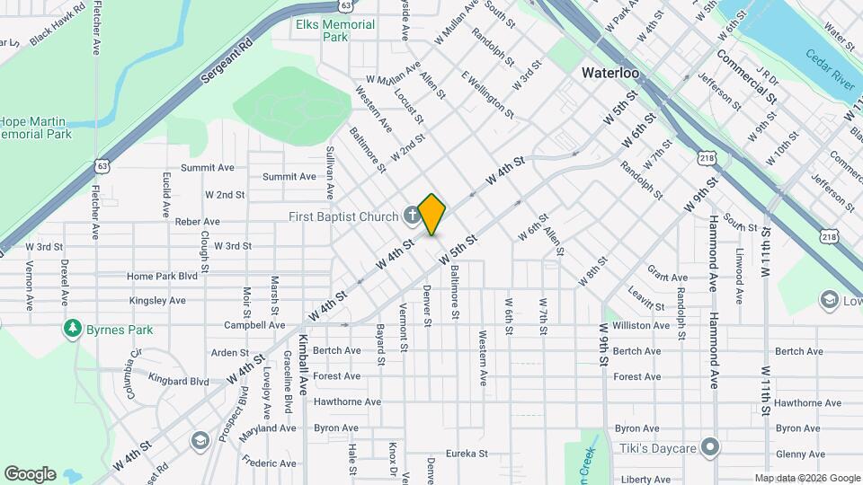 510 Baltimore St Map and Location Details