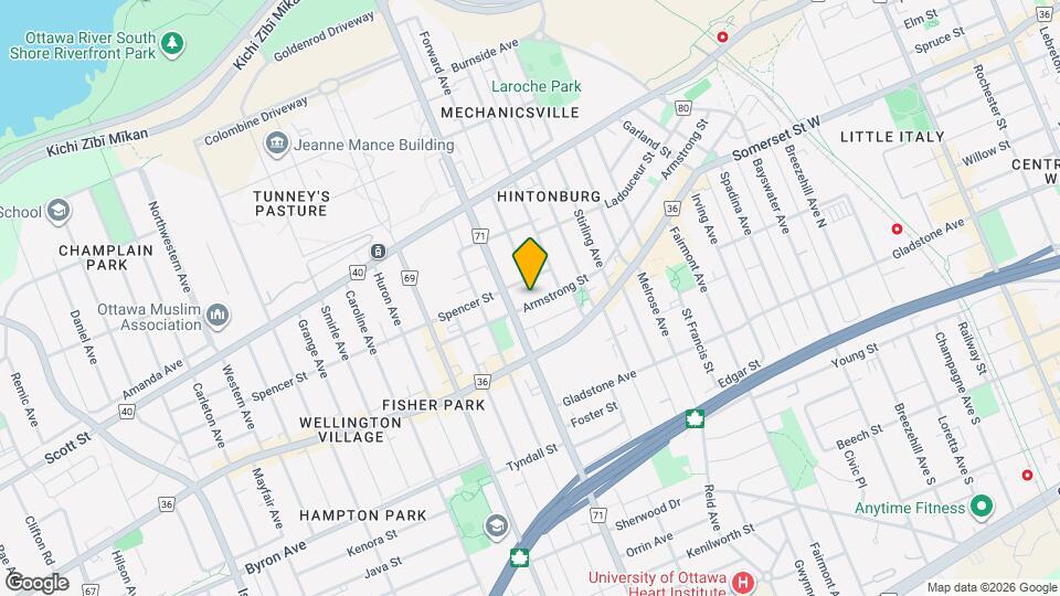 211 Armstrong St Map and Location Details