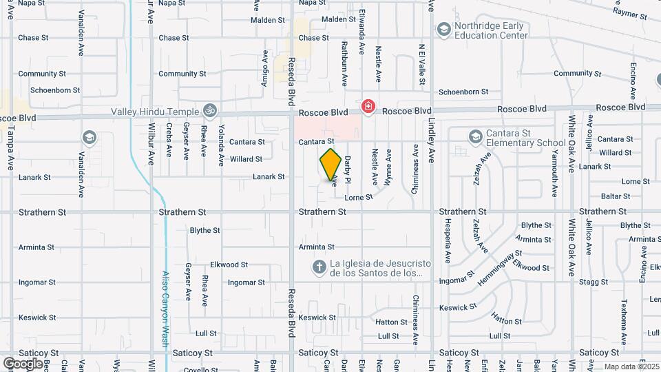 8045 Darby Ave Map and Location Details