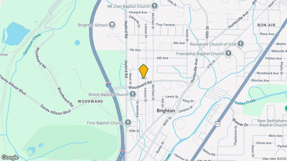 4506 Letson St Map and Location Details