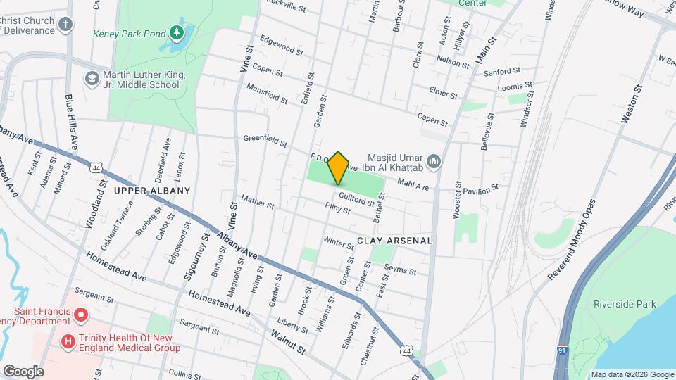 190 Brook St Map and Location Details