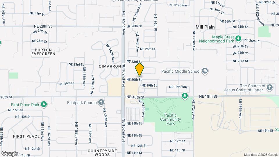 16330 NE 20th St Map and Location Details