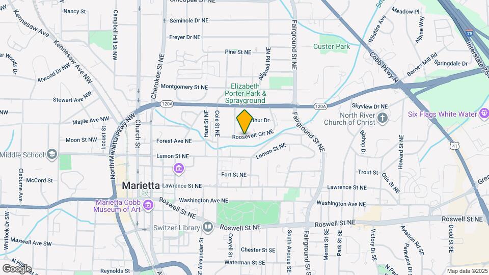 370 Roosevelt Cir NE Mapa y Detalles de la Ubicación