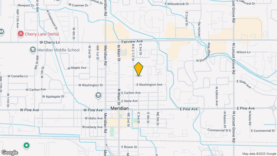 1254 N E 2 1/2 St Map and Location Details