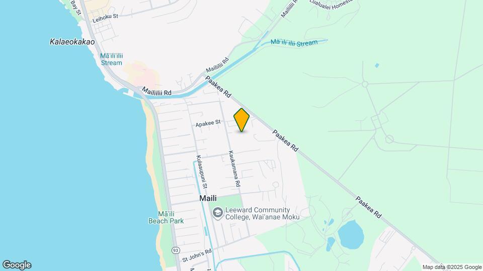 87-110-110 Kaukama Rd Map and Location Details