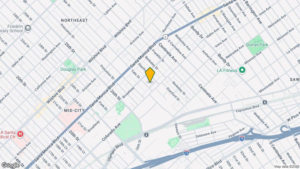 1535 Yale St Mapa y Detalles de la Ubicación