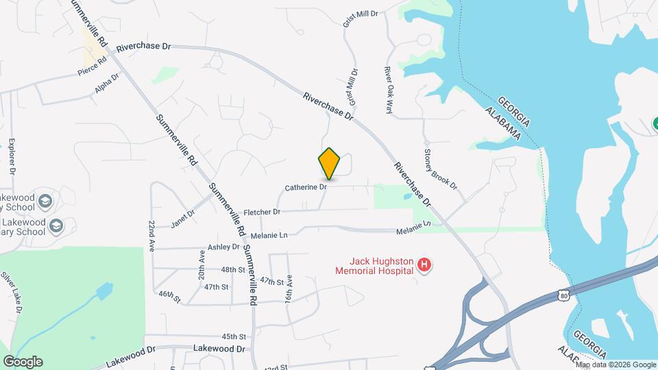 1402 Catherine Dr Map and Location Details