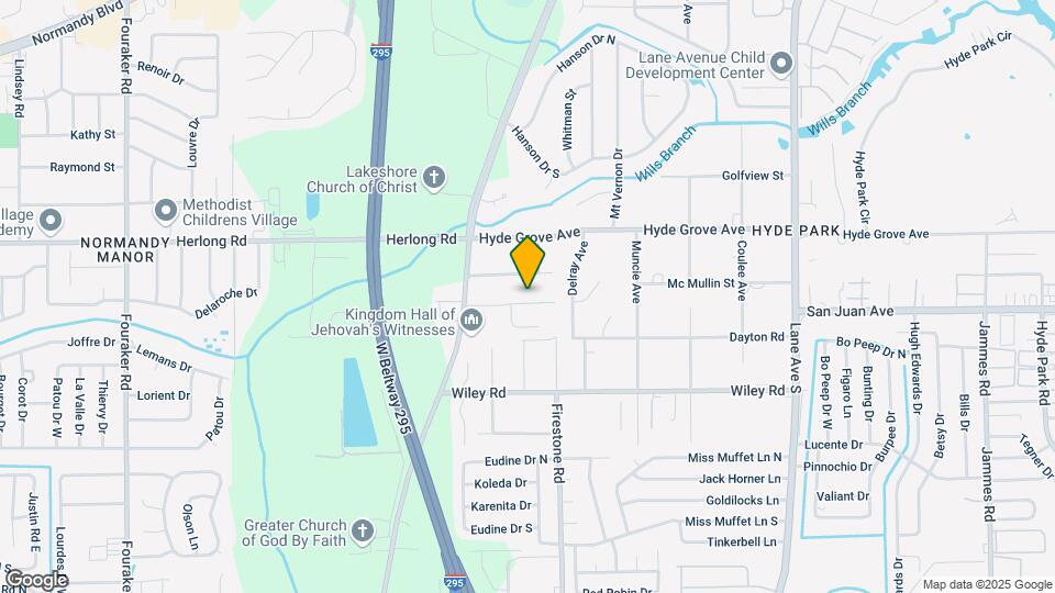 7213 Mimosa Grove Trail Map and Location Details