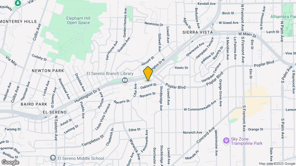 5347 Oakland St Mapa y Detalles de la Ubicación