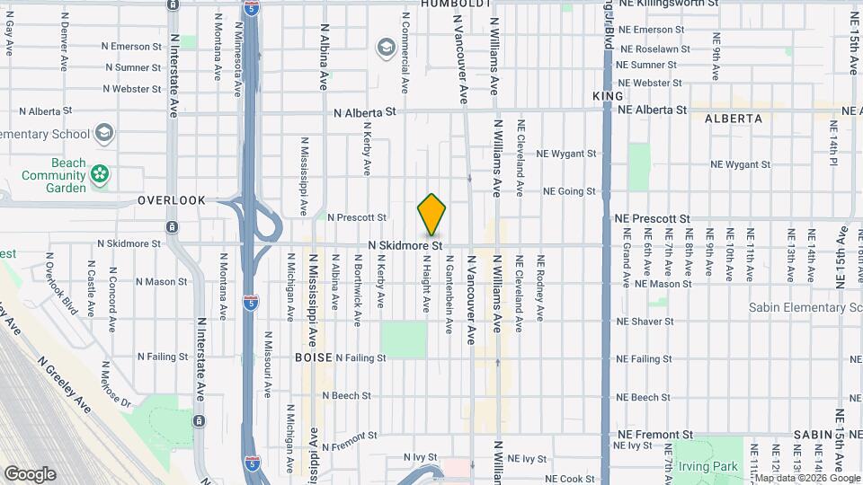 339 N Skidmore St Map and Location Details