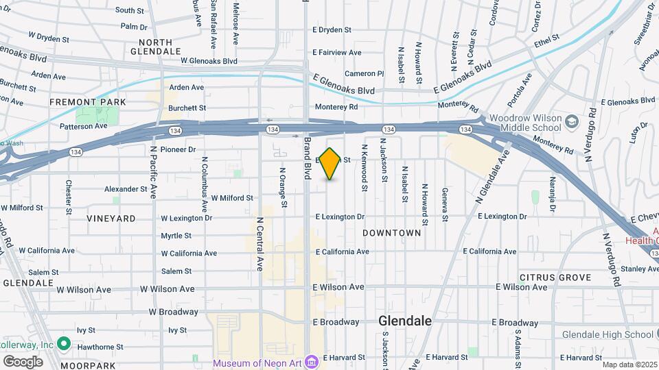 510 N Maryland Ave Map and Location Details