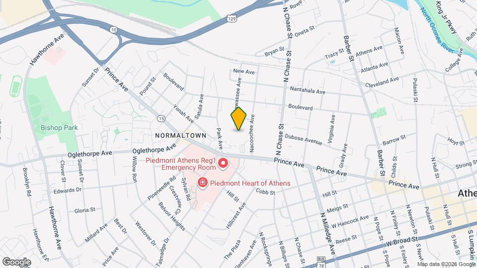 140 Hiawassee Ave Map and Location Details