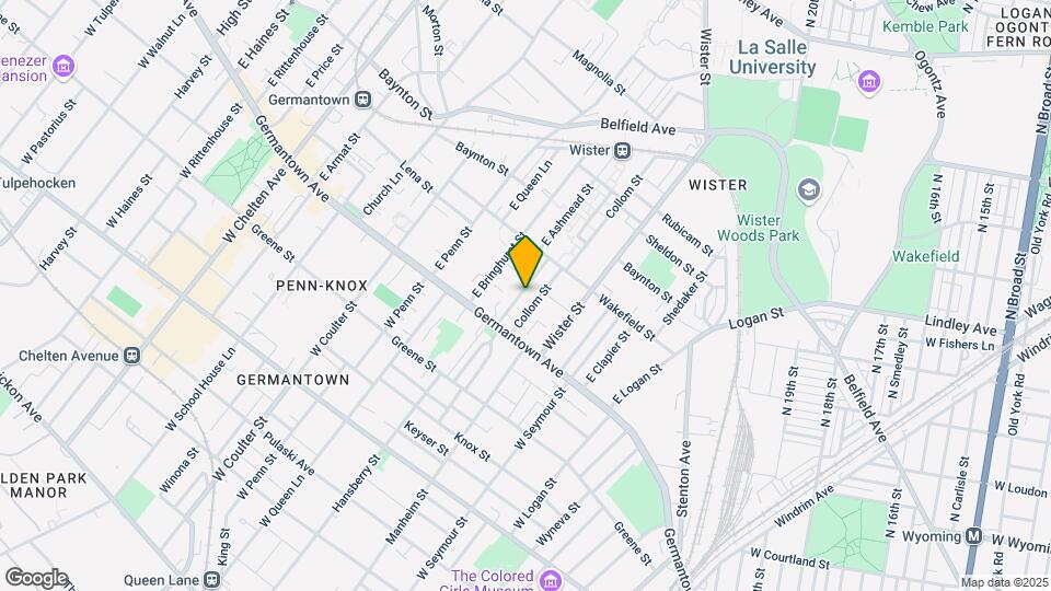58 E Ashmead St Map and Location Details