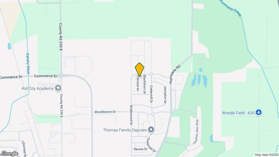 2391 Bristol Dr Map and Location Details