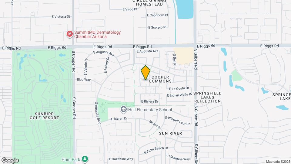 2621 E Waterview Ct Map and Location Details