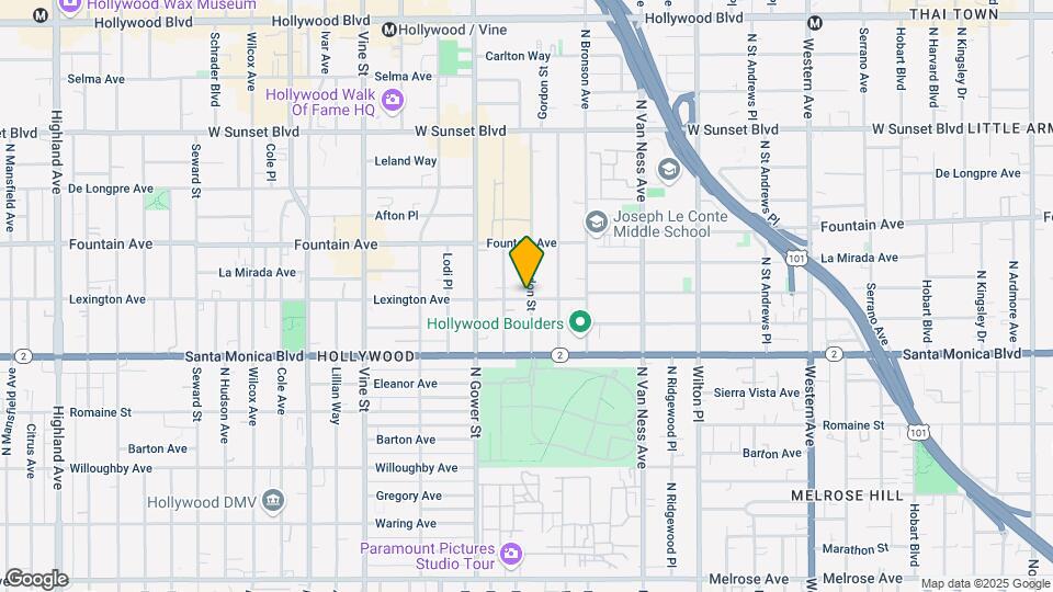 1203 Gordon St Mapa y Detalles de la Ubicación