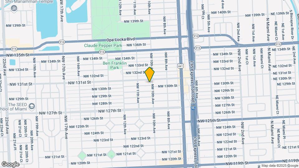 1015 NW 130th St Map and Location Details