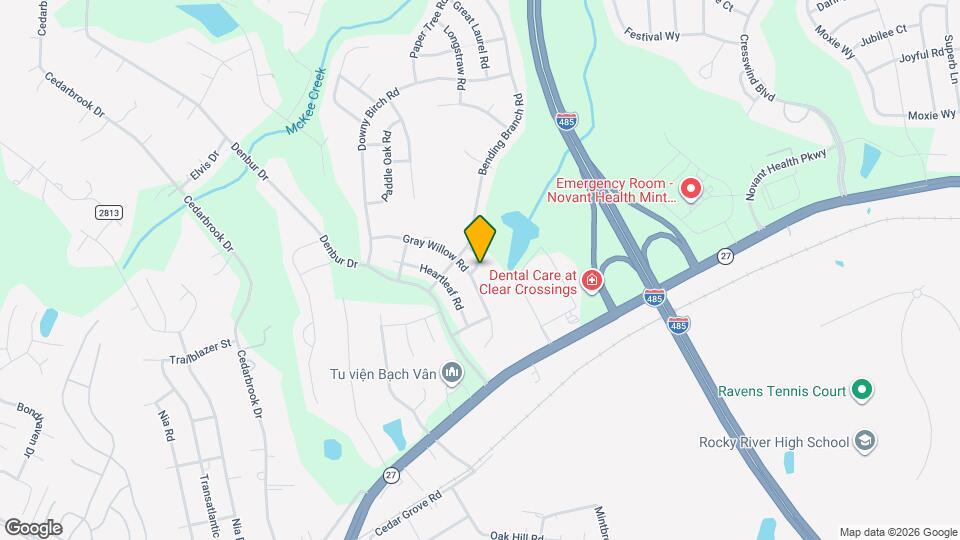 7108 Bear Grass Ln Map and Location Details