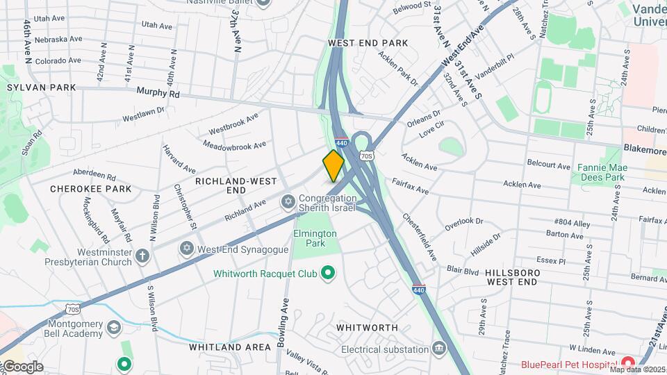 123 W End Pl Map and Location Details