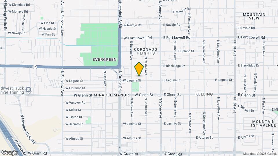 234 W Laguna St Map and Location Details