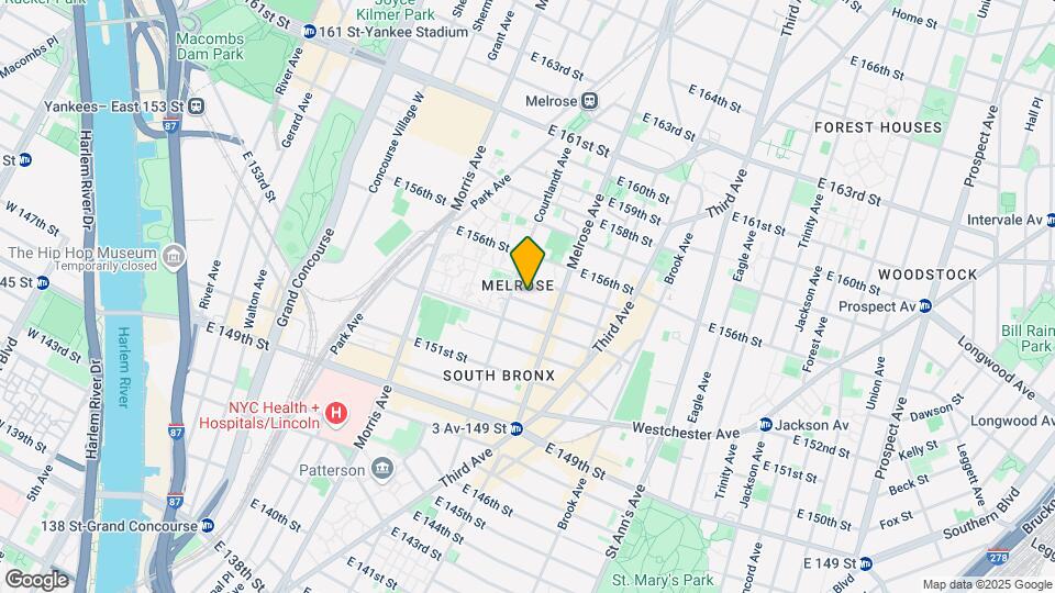 373 E 154th St Map and Location Details