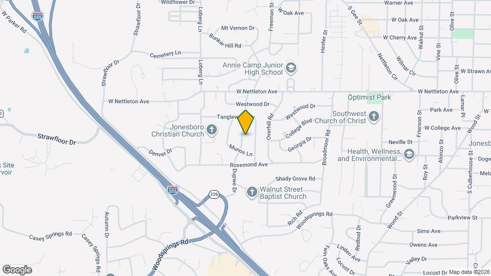 1612 Dupwe Dr Map and Location Details