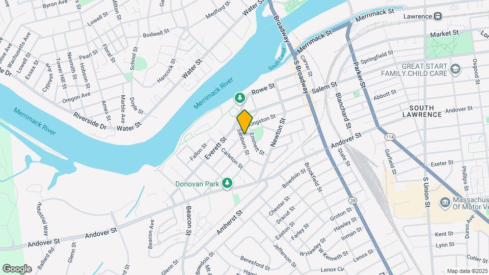 44 Sanborn St Map and Location Details