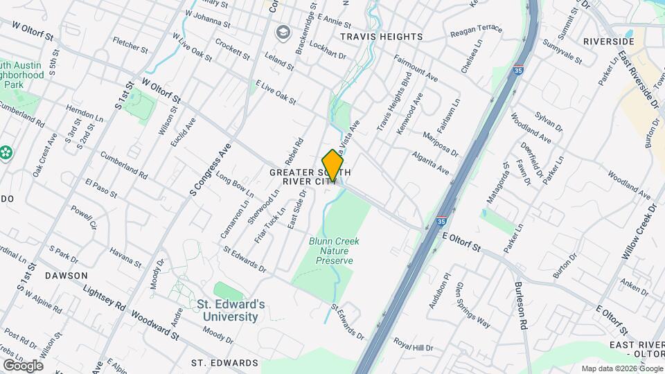 901 E Oltorf St Map and Location Details