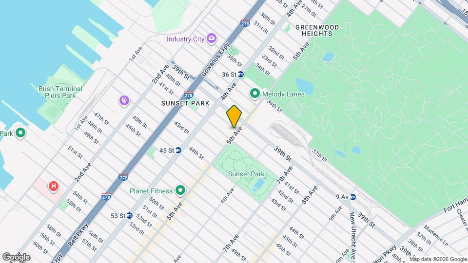 4002 5th Ave Map and Location Details