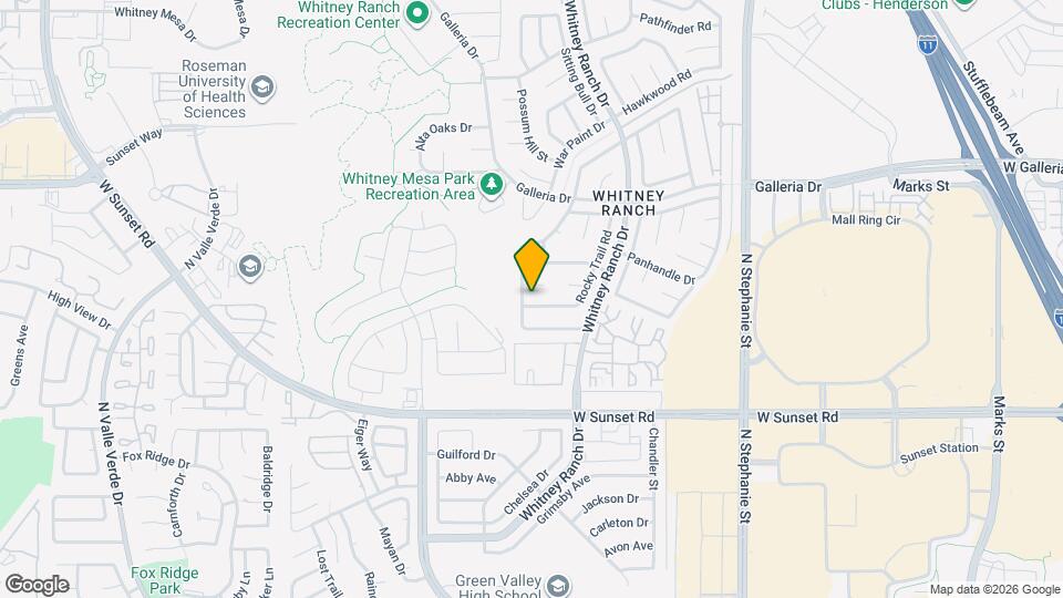 703 Rocky Trail Rd Mapa y Detalles de la Ubicación