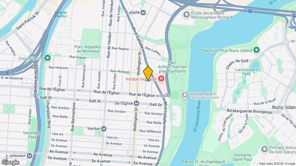 3980 Ross Rue Map and Location Details