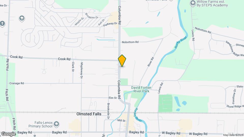 Alcott Olmsted Map and Location Details