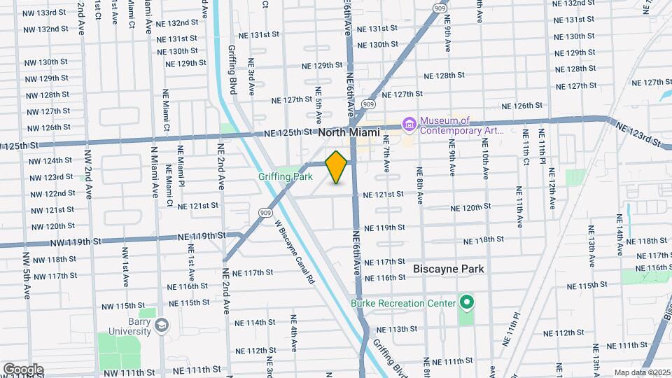 565 NE 121st St Map and Location Details