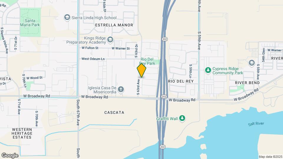 4102 S 62nd Ln Map and Location Details