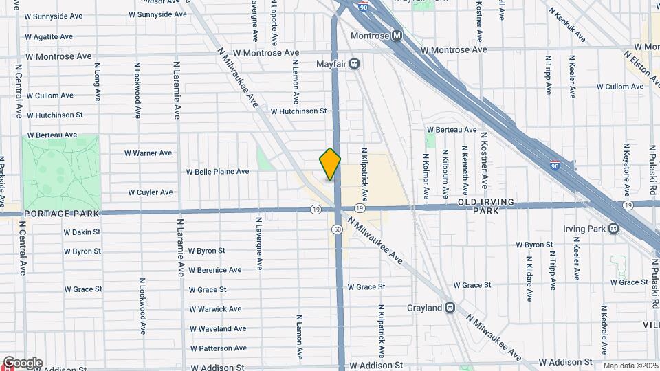 4015 N Milwaukee Ave Map and Location Details