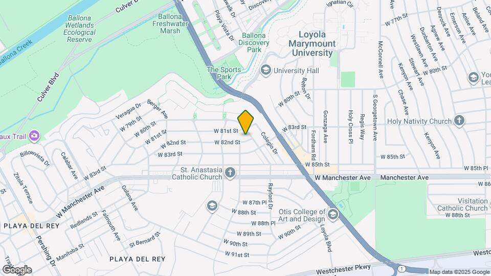 7315 W 82nd St Map and Location Details