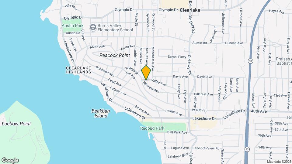 14715 Cresta Ave Map and Location Details