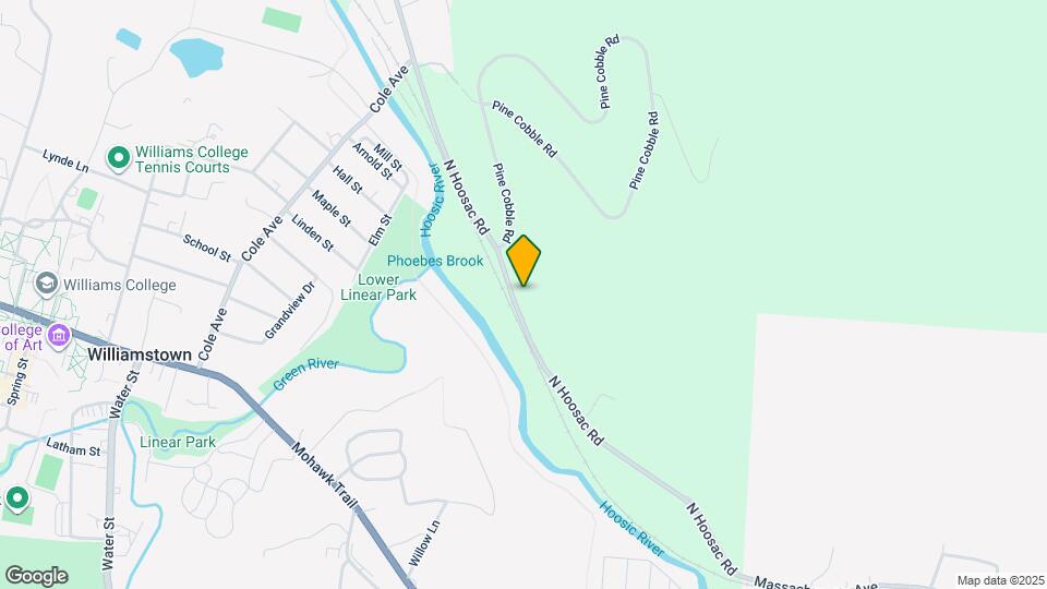 386 N Hoosac Rd Map and Location Details