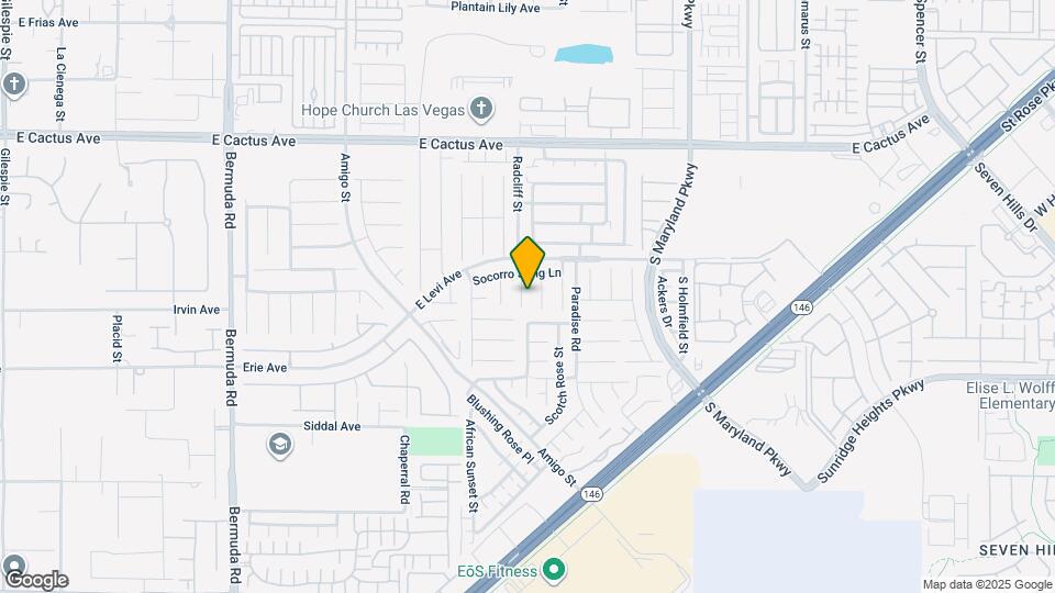 10760 Teton Village Ct Mapa y Detalles de la Ubicación