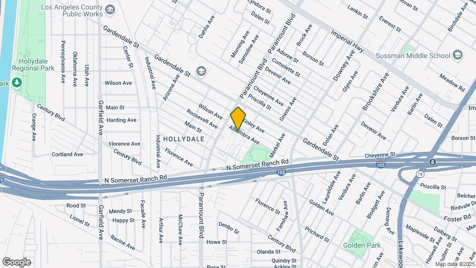 8036 Alhambra Ave Map and Location Details