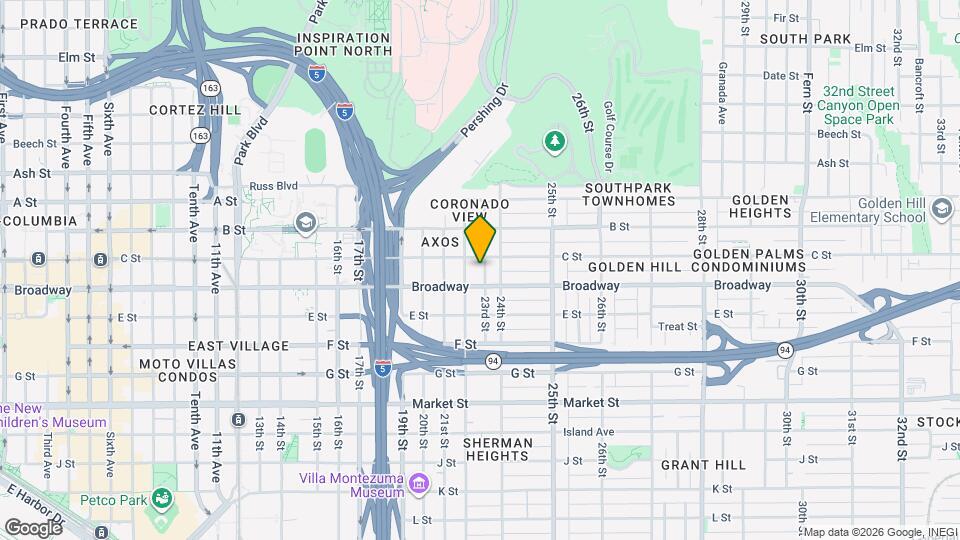 1044 23rd St, Unit A Mapa y Detalles de la Ubicación