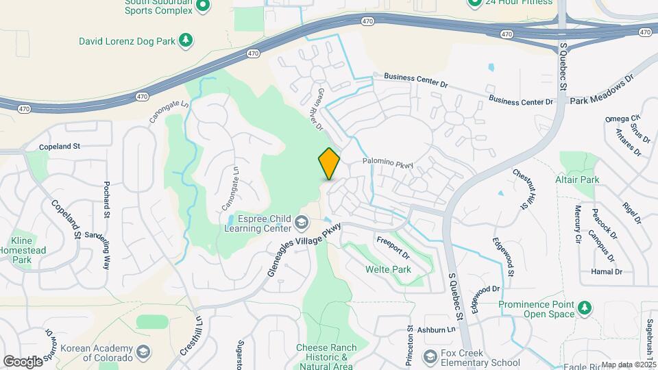 6414 Silver Mesa Dr Map and Location Details