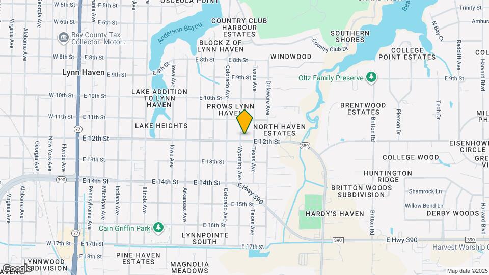 1119 Wyoming Ave Map and Location Details