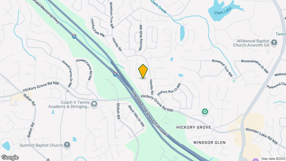 4753 Limestone Ln NW Map and Location Details