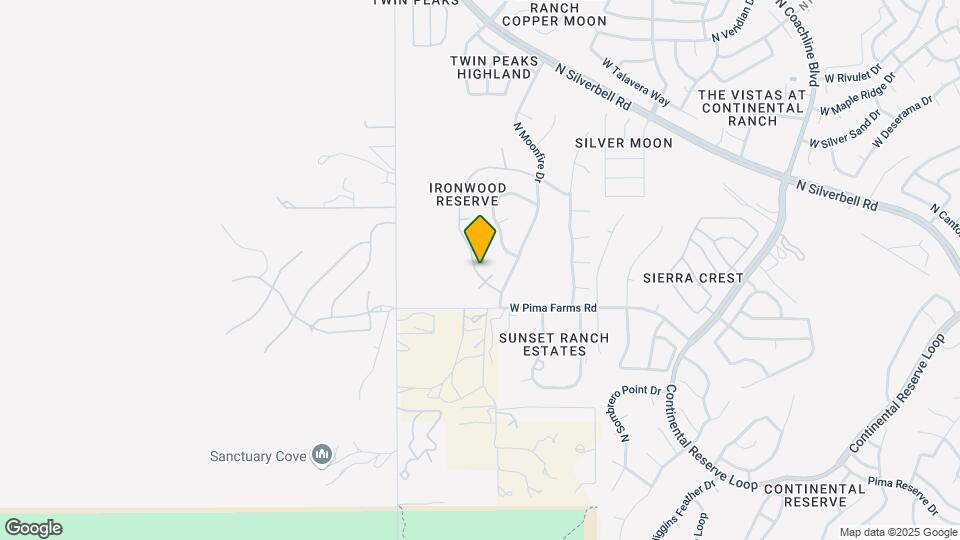8462 N Ironwood Reserve Way Map and Location Details