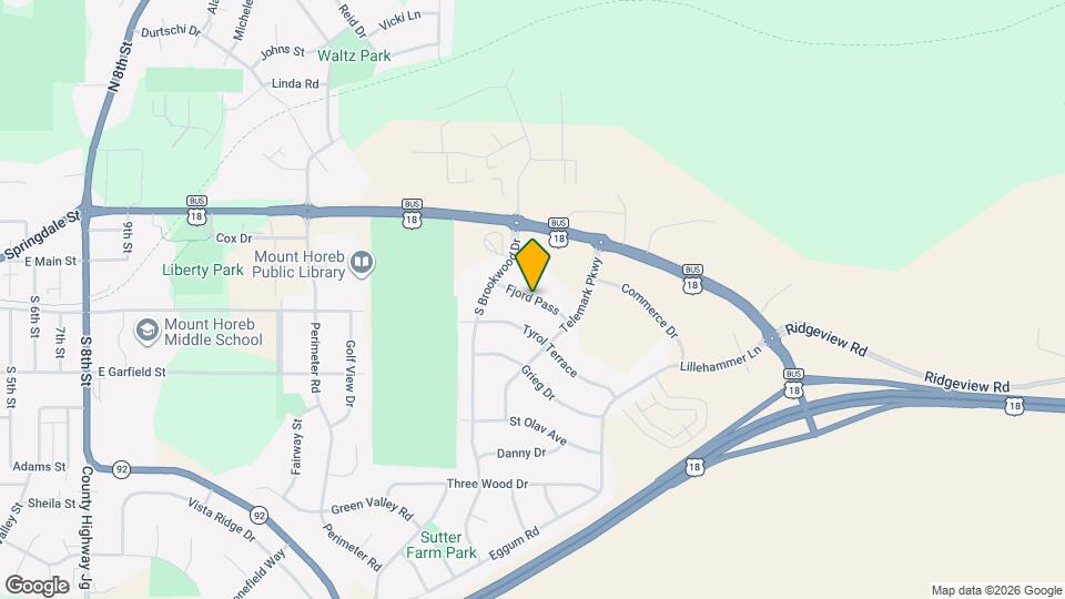 1814 Fjord Pass Map and Location Details